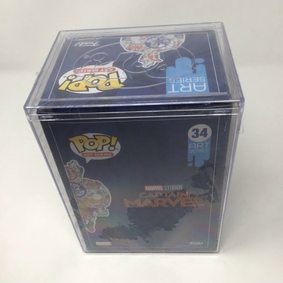 FUNKO POP Captain Marvel Art Series - Picture 2 of 4